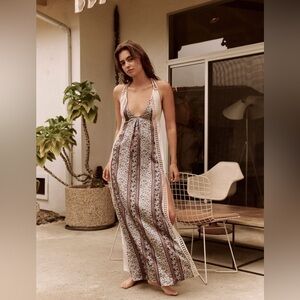 Free People Bohemian Nights Maxi Slip